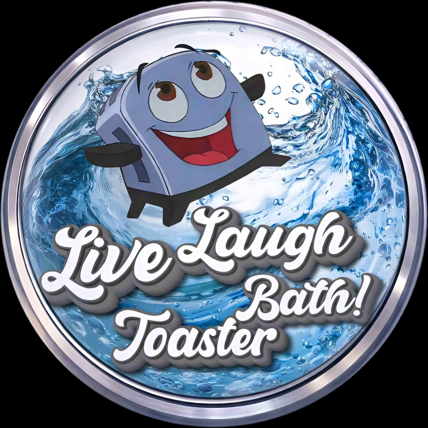 #63 LIVE LAUGH TOASTER BATH!